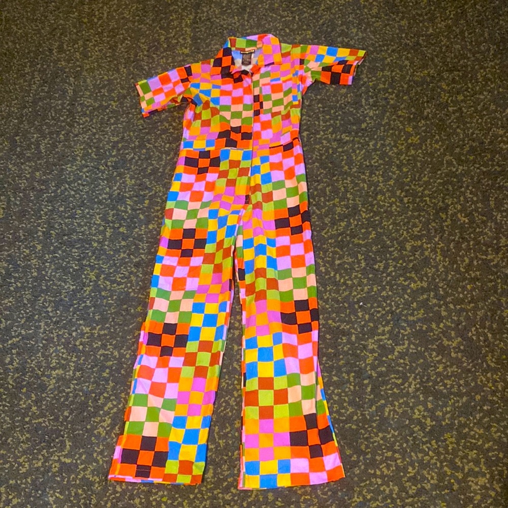 Nooworks Coveralls Jumpsuit in Carnival Print S